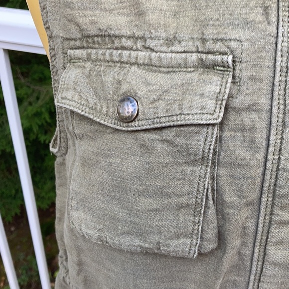 Lucky brand linen and cotton safari vest m - Picture 10 of 11